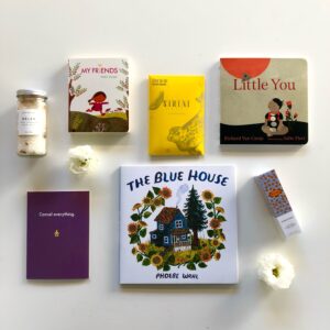 Items included in the new baby buncle.